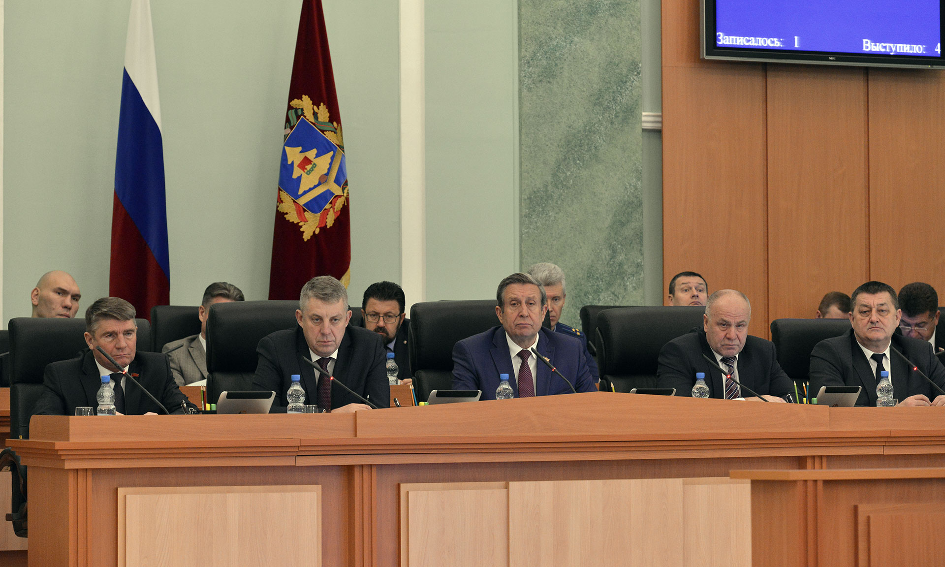 Борис Пайкин принял участие в заседании Брянской областной Думы