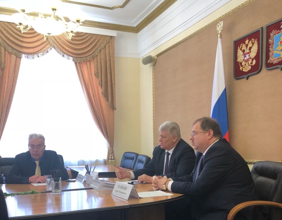 Борис Пайкин провёл рабочую встречу с руководителями предприятий ОПК в Брянской области