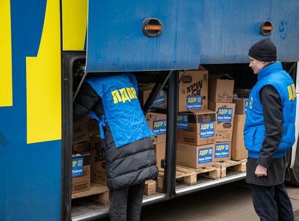 Борис Пайкин направил для жителей Донбасса 10 тонн гуманитарного груза