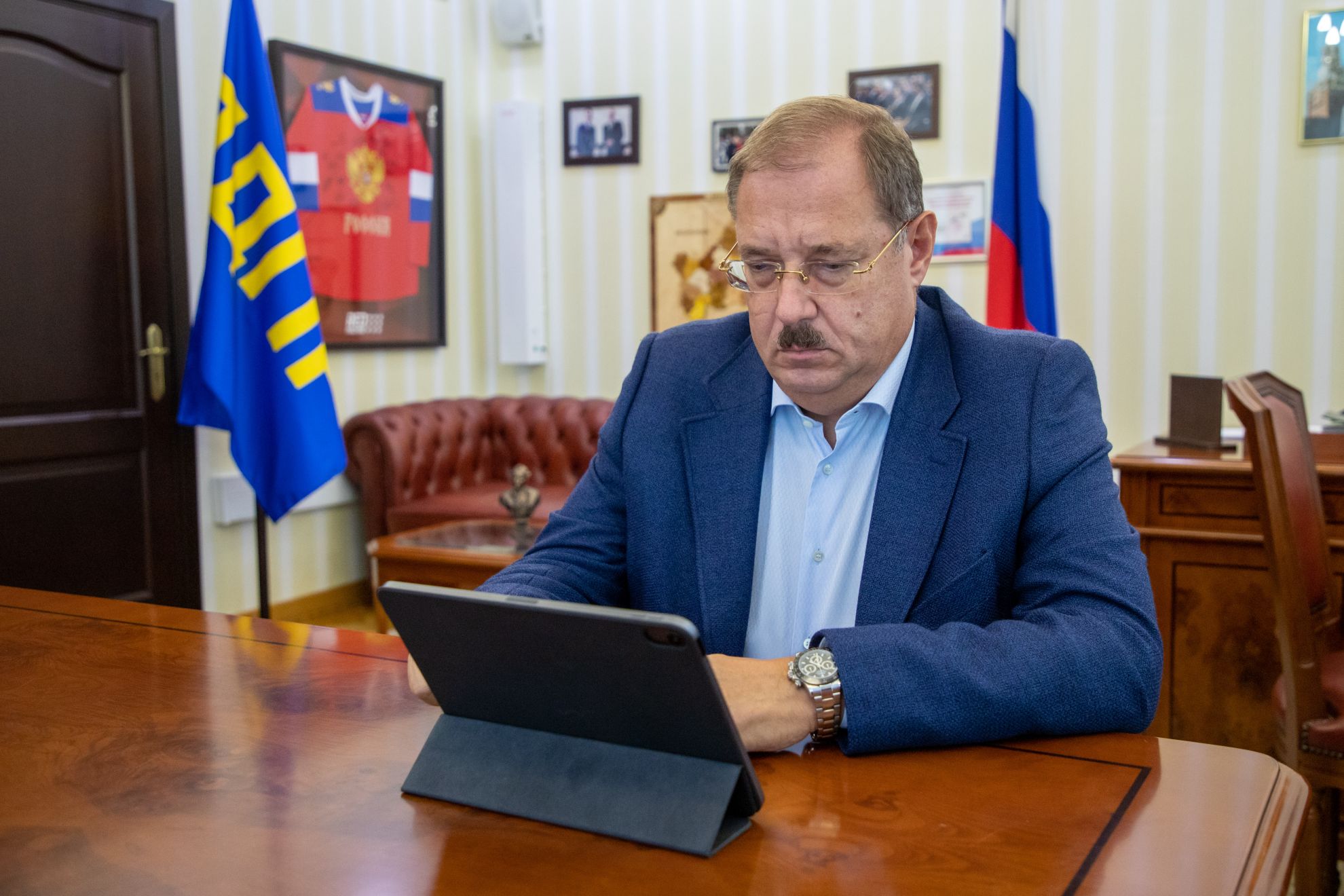 Борис Пайкин проголосовал онлайн на выборах в Госдуму