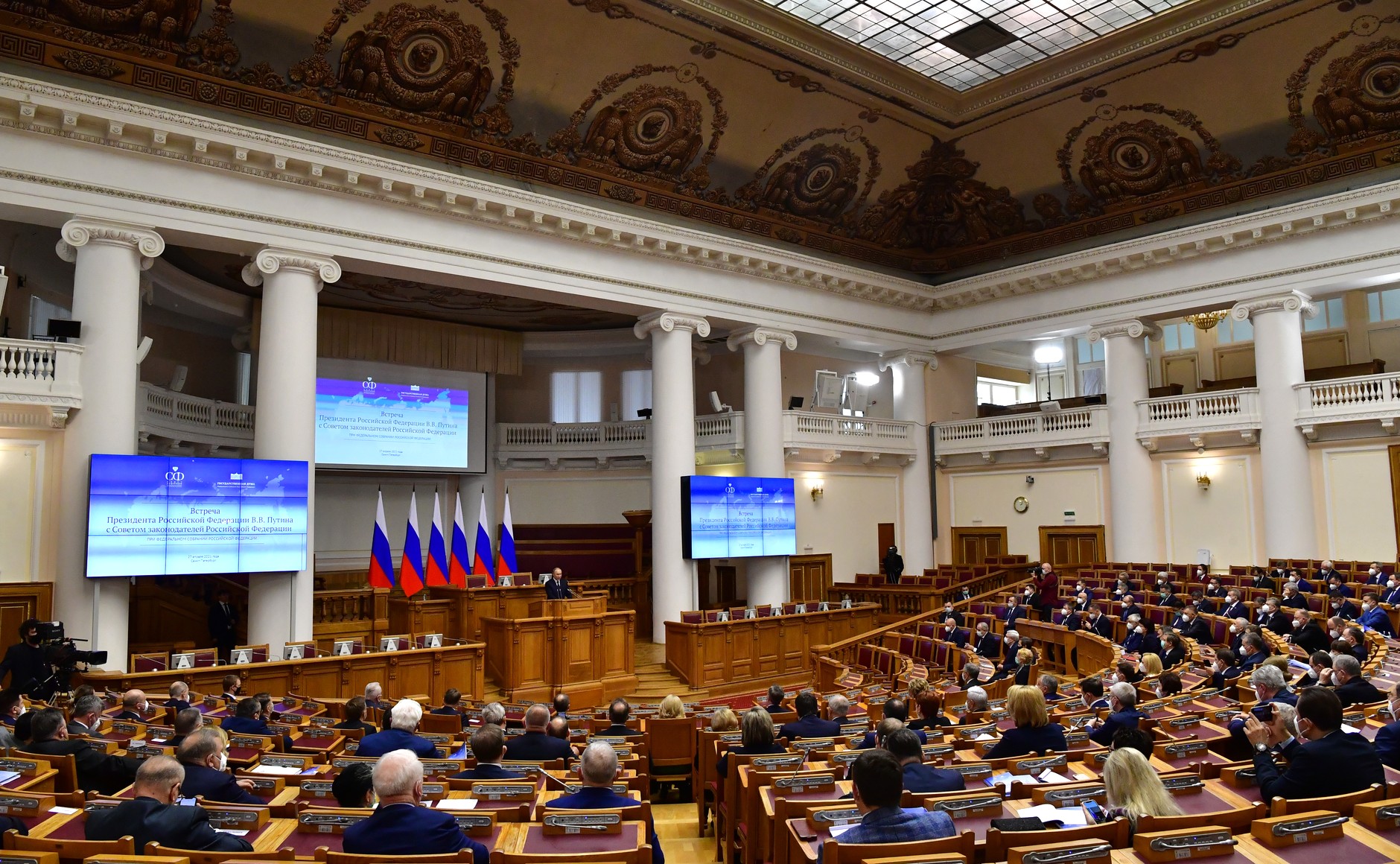 Борис Пайкин принял участие в заседании Совета законодателей